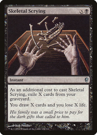 Skeletal Scrying [Conspiracy] | Eastridge Sports Cards & Games