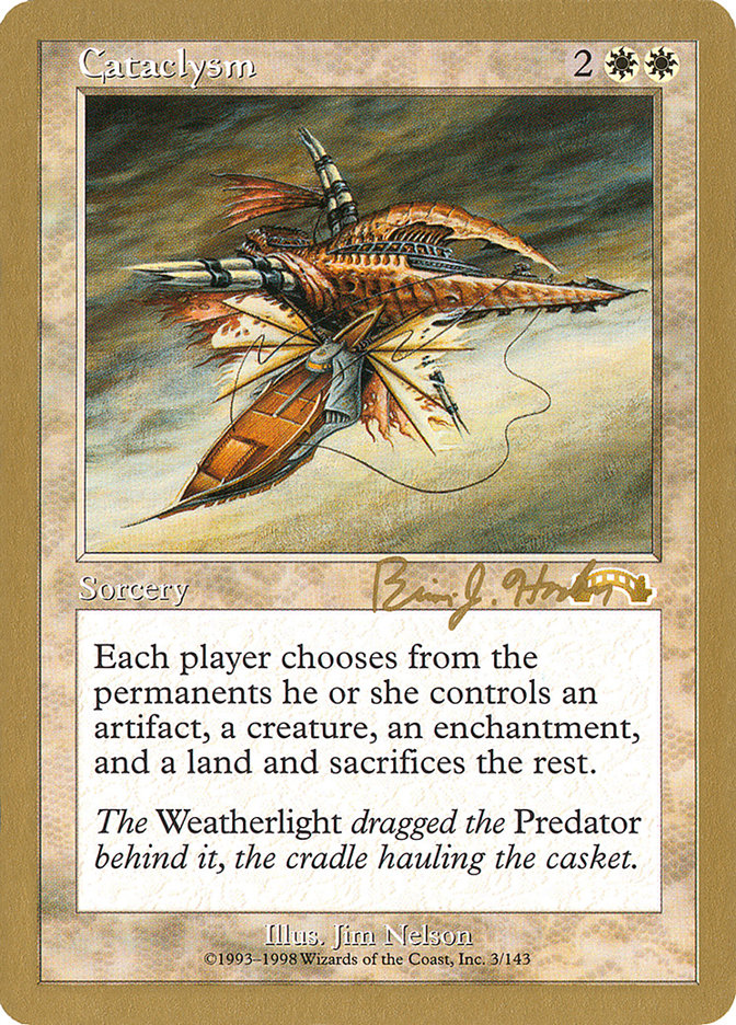 Cataclysm (Brian Hacker) [World Championship Decks 1998] | Eastridge Sports Cards & Games