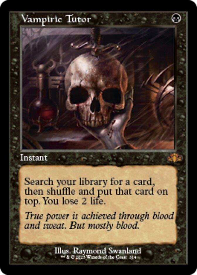 Vampiric Tutor (Retro) [Dominaria Remastered] | Eastridge Sports Cards & Games