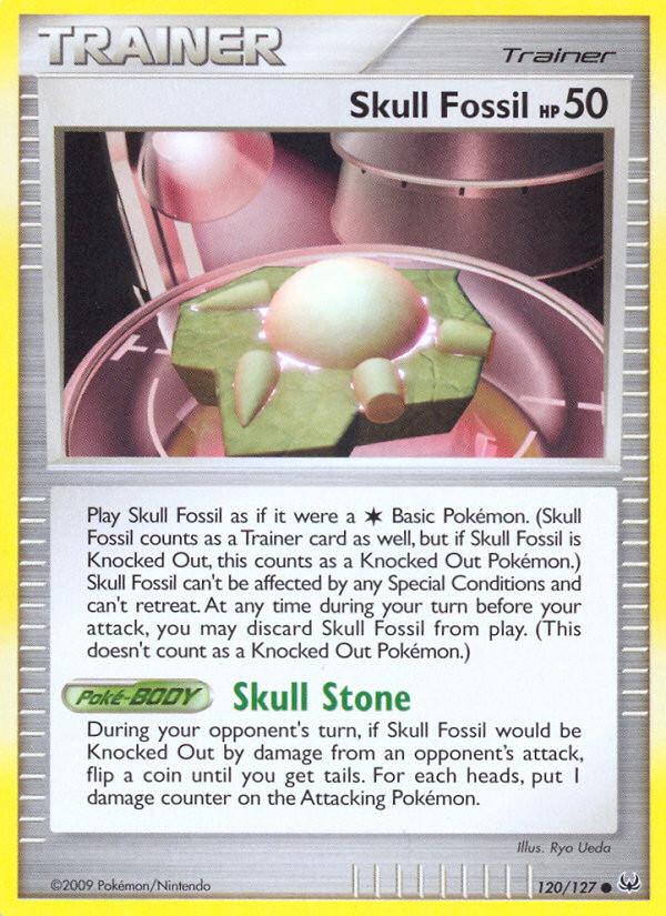 Skull Fossil (120/127) [Platinum: Base Set] | Eastridge Sports Cards & Games