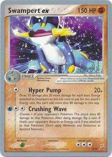 Swampert ex (95/95) (Rocky Beach - Reed Weichler) [World Championships 2004] | Eastridge Sports Cards & Games