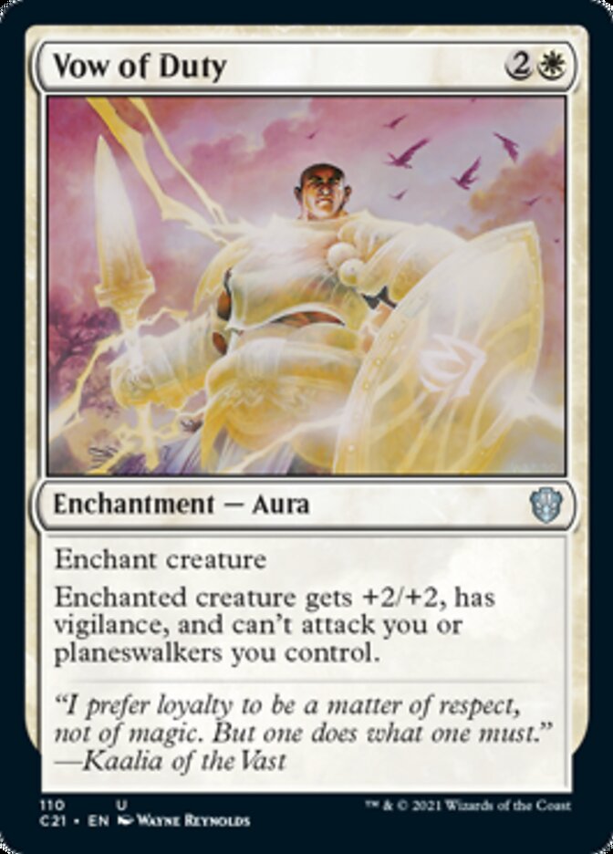 Vow of Duty [Commander 2021] | Eastridge Sports Cards & Games