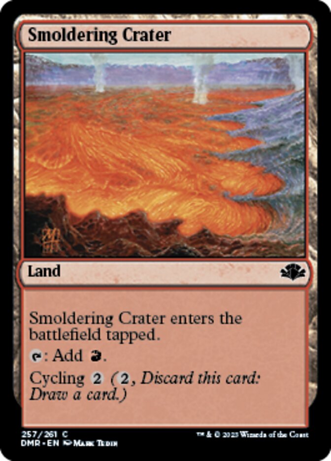 Smoldering Crater [Dominaria Remastered] | Eastridge Sports Cards & Games