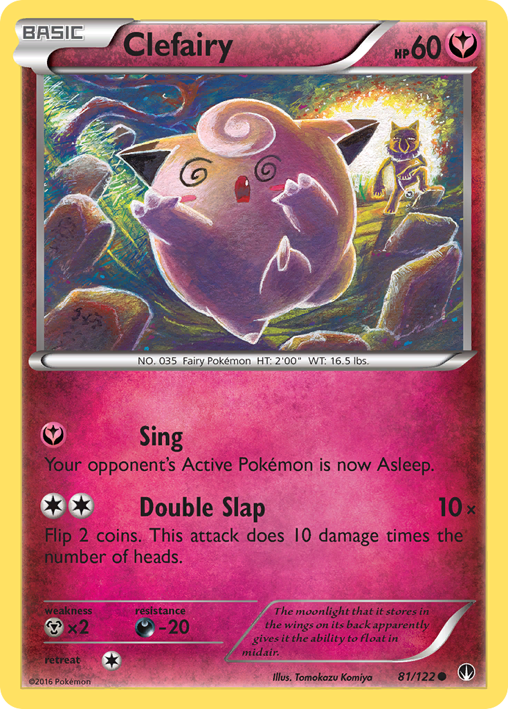 Clefairy (81/122) [XY: BREAKpoint] | Eastridge Sports Cards & Games