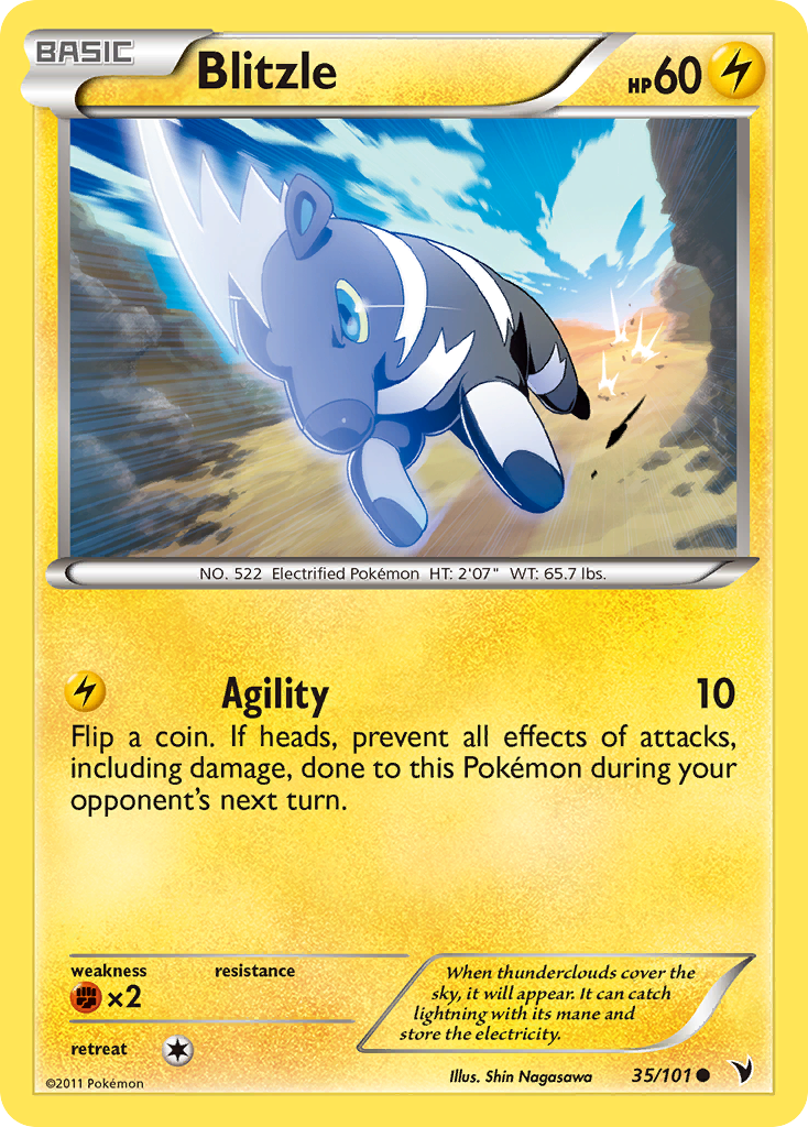Blitzle (35/101) [Black & White: Noble Victories] | Eastridge Sports Cards & Games