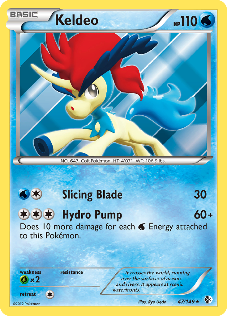 Keldeo (47/149) [Black & White: Boundaries Crossed] | Eastridge Sports Cards & Games