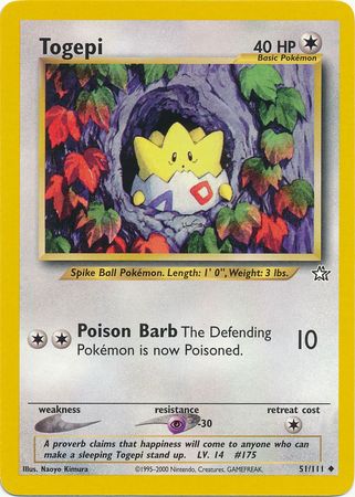 Togepi (51/111) [Neo Genesis Unlimited] | Eastridge Sports Cards & Games