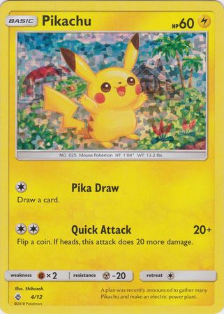 Pikachu (4/12) [McDonald's Promos: 2018 Collection] | Eastridge Sports Cards & Games