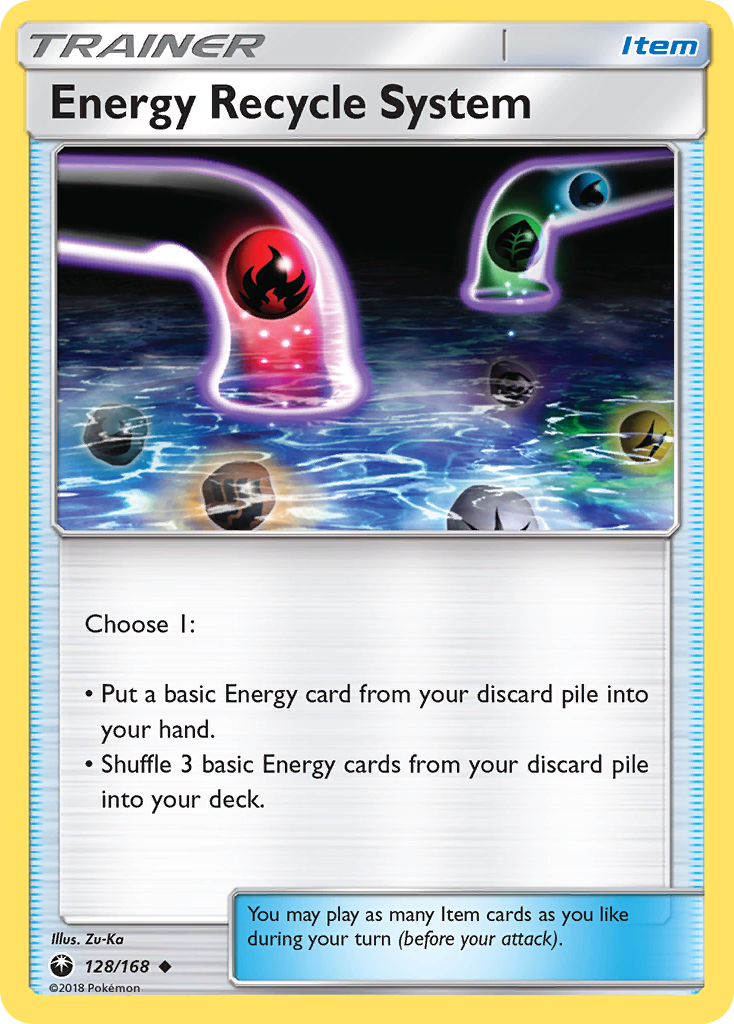 Energy Recycle System (128/168) [Sun & Moon: Celestial Storm] | Eastridge Sports Cards & Games