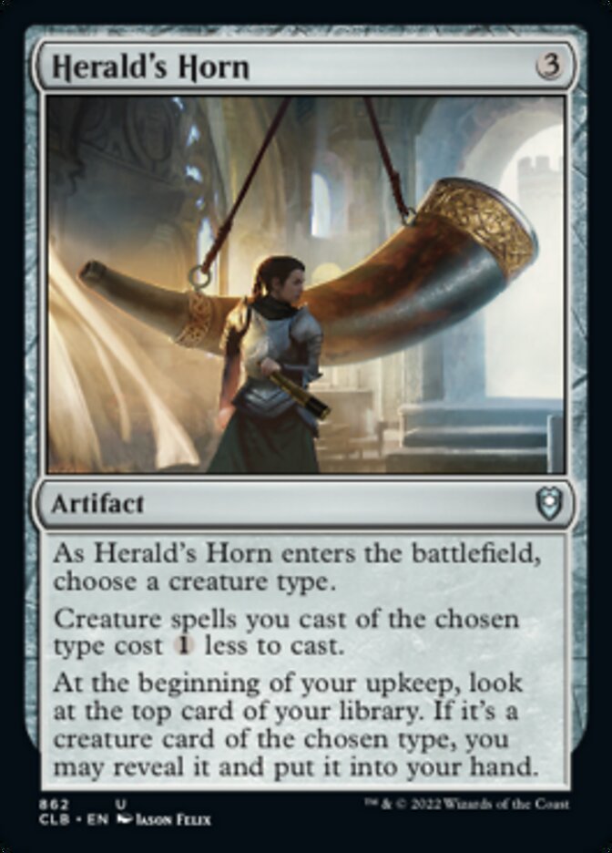 Herald's Horn [Commander Legends: Battle for Baldur's Gate] | Eastridge Sports Cards & Games