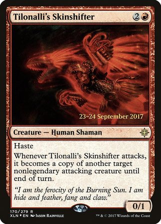 Tilonalli's Skinshifter [Ixalan Promos] | Eastridge Sports Cards & Games