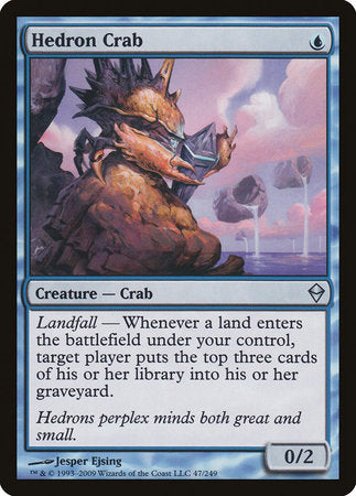 Hedron Crab [Zendikar] | Eastridge Sports Cards & Games