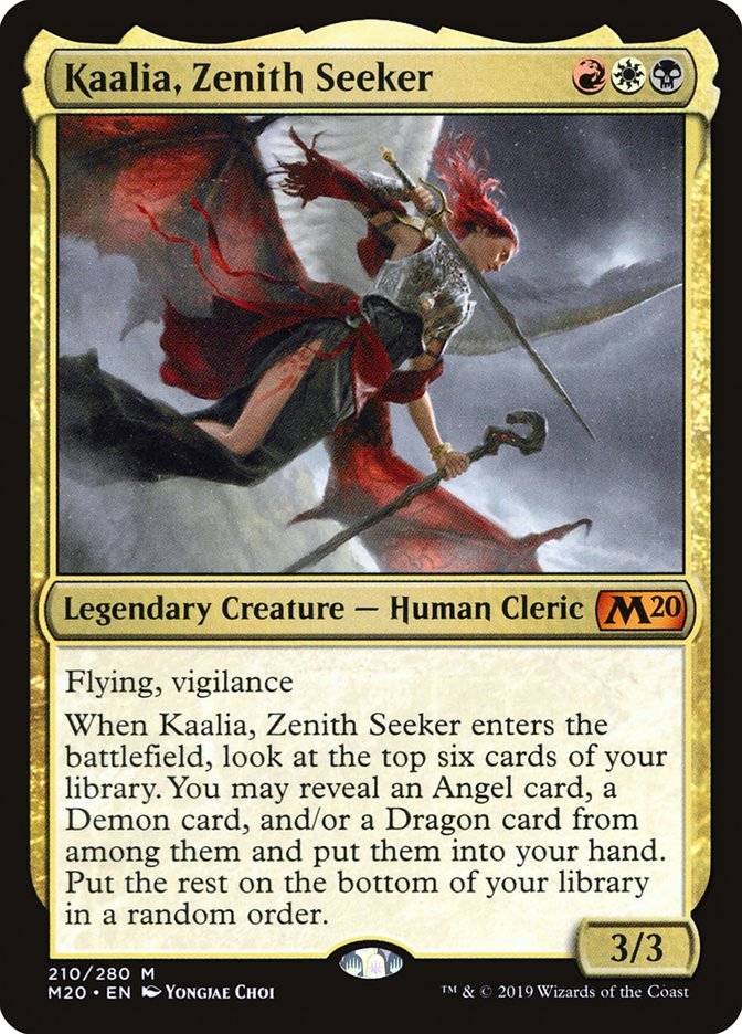 Kaalia, Zenith Seeker [Core Set 2020] | Eastridge Sports Cards & Games