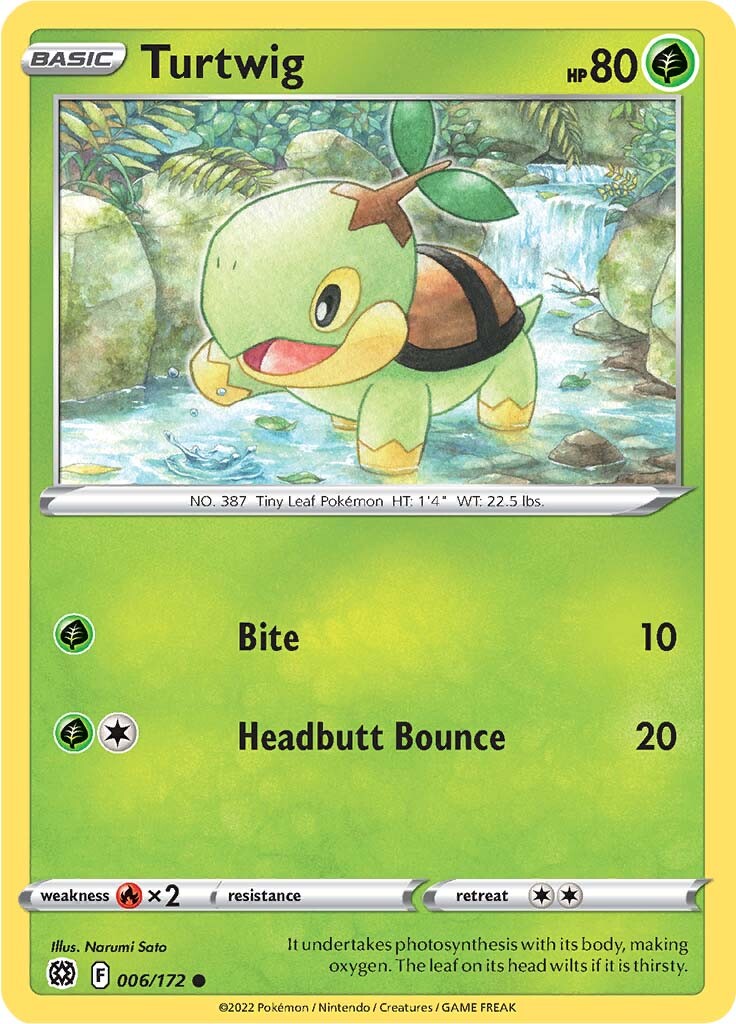 Turtwig (006/172) [Sword & Shield: Brilliant Stars] | Eastridge Sports Cards & Games
