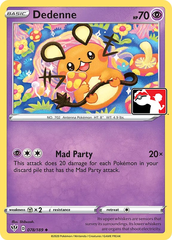 Dedenne (078/189) [Prize Pack Series One] | Eastridge Sports Cards & Games