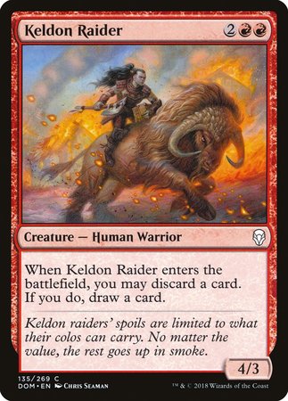 Keldon Raider [Dominaria] | Eastridge Sports Cards & Games