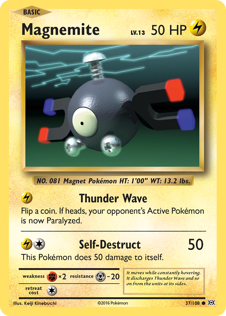 Magnemite (37/108) [XY: Evolutions] | Eastridge Sports Cards & Games