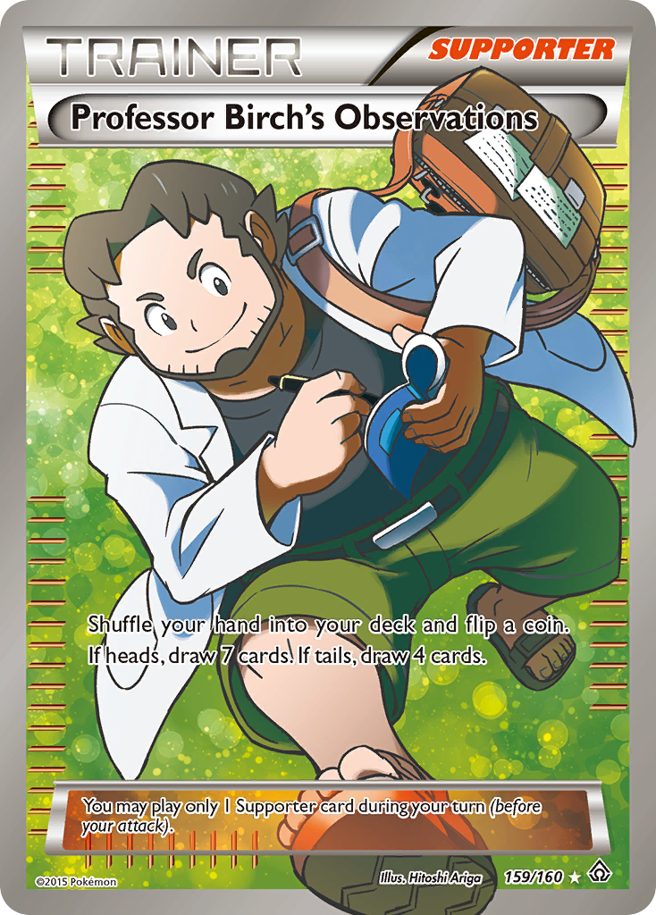 Professor Birch's Observations (159/160) [XY: Primal Clash] | Eastridge Sports Cards & Games