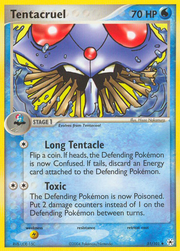 Tentacruel (51/101) [EX: Hidden Legends] | Eastridge Sports Cards & Games