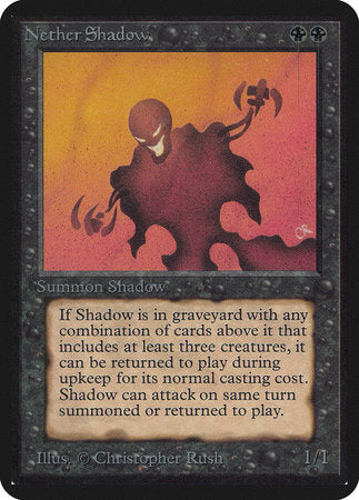 Nether Shadow [Limited Edition Alpha] | Eastridge Sports Cards & Games