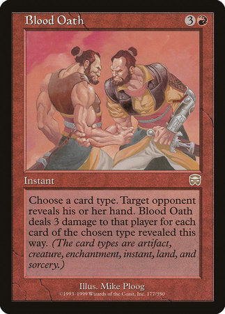 Blood Oath [Mercadian Masques] | Eastridge Sports Cards & Games