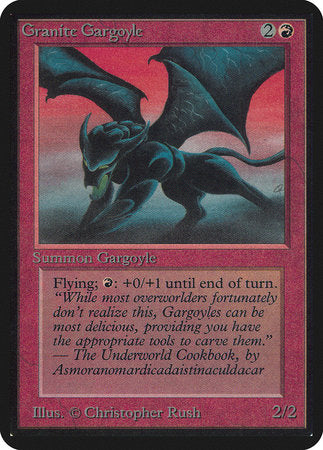 Granite Gargoyle [Limited Edition Alpha] | Eastridge Sports Cards & Games