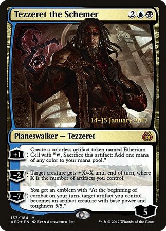 Tezzeret the Schemer [Aether Revolt Promos] | Eastridge Sports Cards & Games