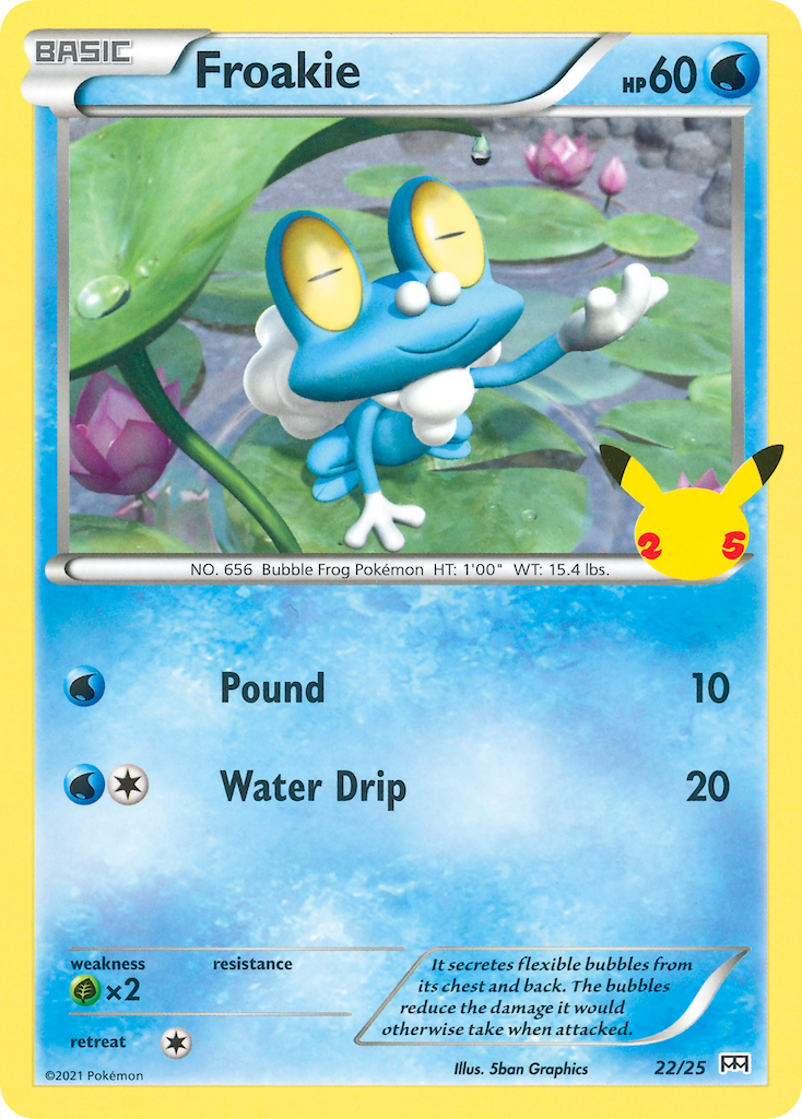 Froakie (22/25) [McDonald's 25th Anniversary] | Eastridge Sports Cards & Games