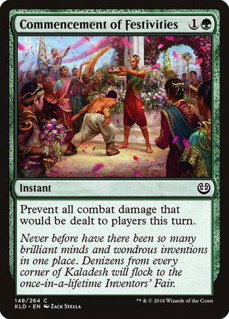 Commencement of Festivities [Kaladesh] | Eastridge Sports Cards & Games