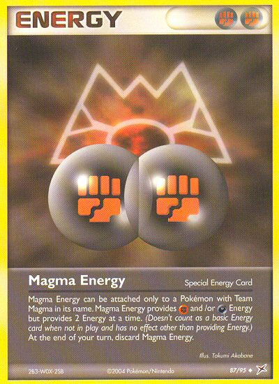Magma Energy (87/95) [EX: Team Magma vs Team Aqua] | Eastridge Sports Cards & Games