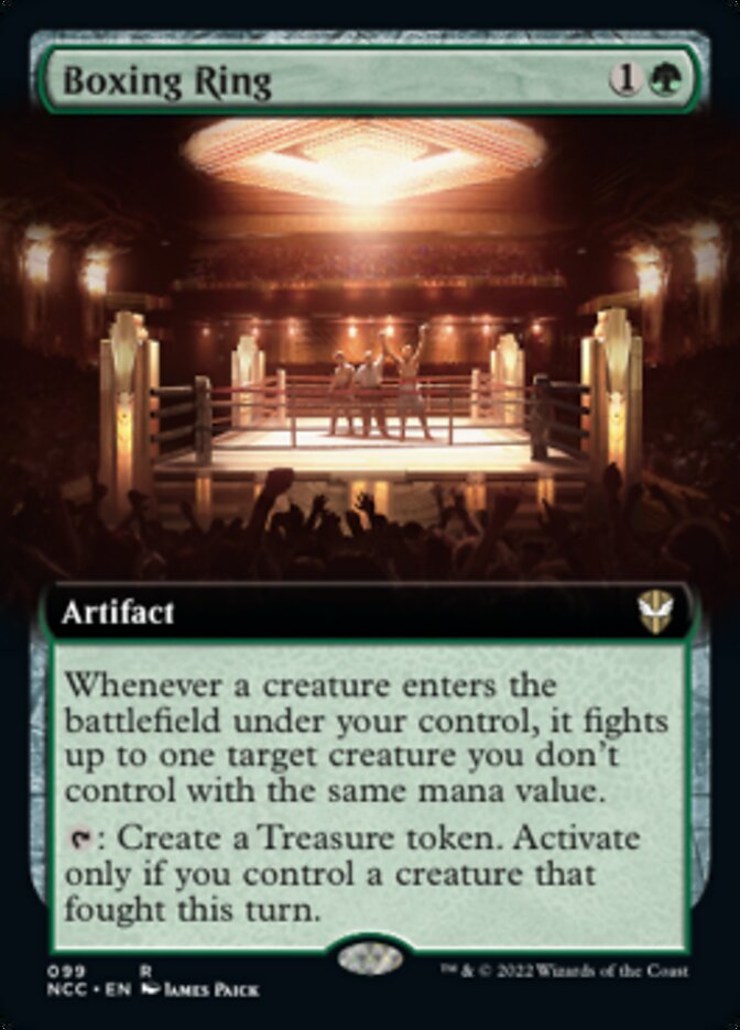 Boxing Ring (Extended Art) [Streets of New Capenna Commander] | Eastridge Sports Cards & Games