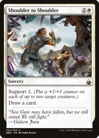 Shoulder to Shoulder [Battlebond] | Eastridge Sports Cards & Games
