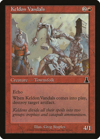 Keldon Vandals [Urza's Destiny] | Eastridge Sports Cards & Games