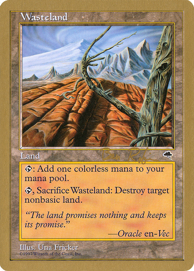 Wasteland (Ben Rubin) [World Championship Decks 1998] | Eastridge Sports Cards & Games