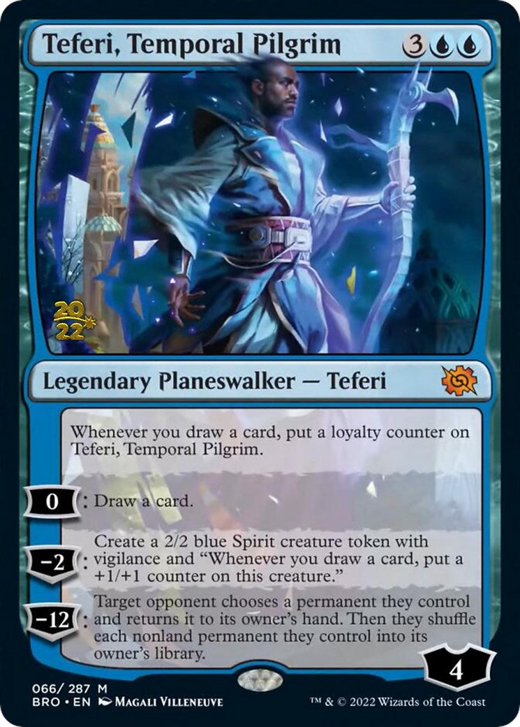 Teferi, Temporal Pilgrim [The Brothers' War: Prerelease Promos] | Eastridge Sports Cards & Games