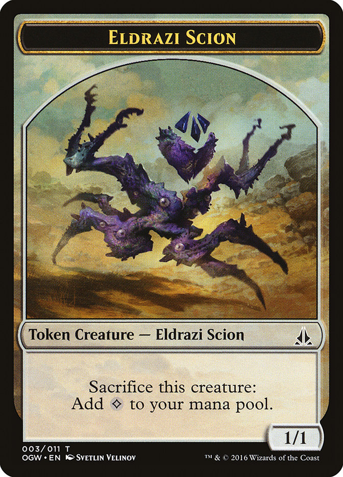 Eldrazi Scion (003/011) [Oath of the Gatewatch Tokens] | Eastridge Sports Cards & Games