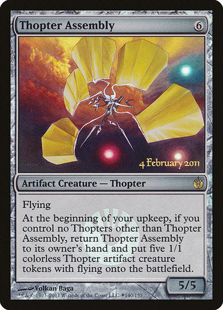 Thopter Assembly [Mirrodin Besieged Promos] | Eastridge Sports Cards & Games
