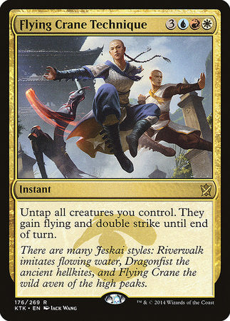 Flying Crane Technique [Khans of Tarkir] | Eastridge Sports Cards & Games