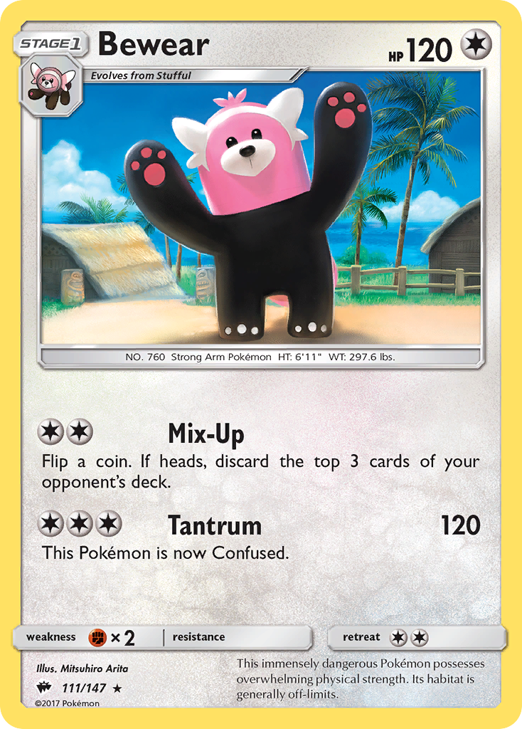 Bewear (111/147) [Sun & Moon: Burning Shadows] | Eastridge Sports Cards & Games