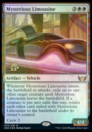 Mysterious Limousine [Streets of New Capenna Prerelease Promos] | Eastridge Sports Cards & Games