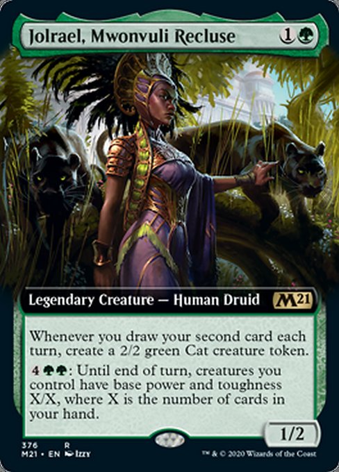 Jolrael, Mwonvuli Recluse (Extended Art) [Core Set 2021] | Eastridge Sports Cards & Games