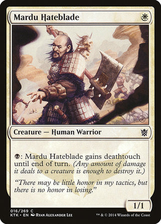 Mardu Hateblade [Khans of Tarkir] | Eastridge Sports Cards & Games
