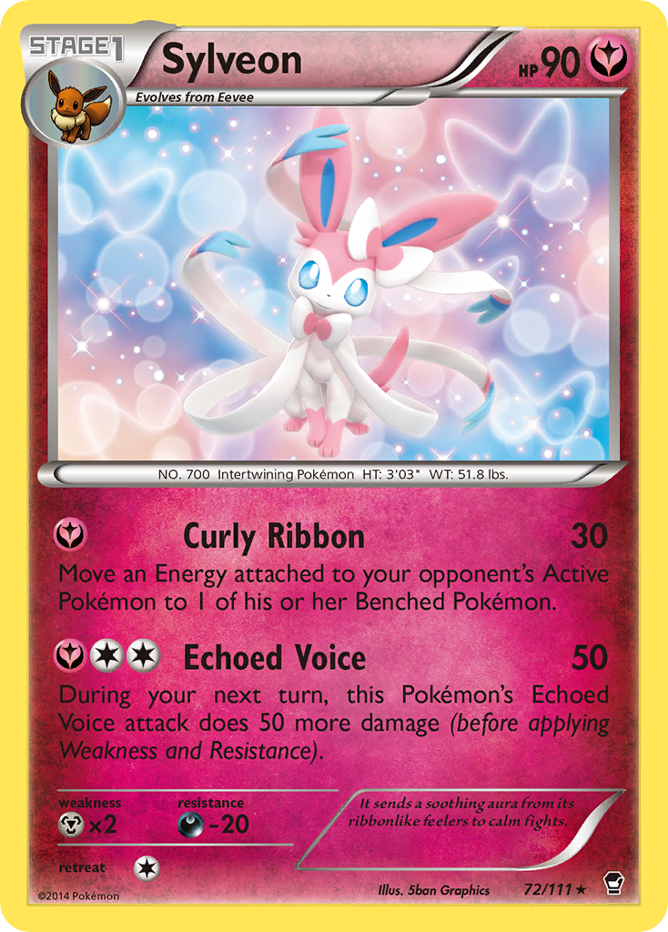Sylveon (72/111) [XY: Furious Fists] | Eastridge Sports Cards & Games