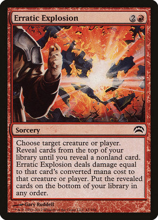 Erratic Explosion [Planechase 2012] | Eastridge Sports Cards & Games