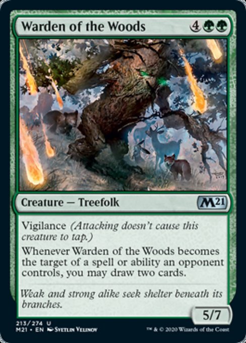 Warden of the Woods [Core Set 2021] | Eastridge Sports Cards & Games