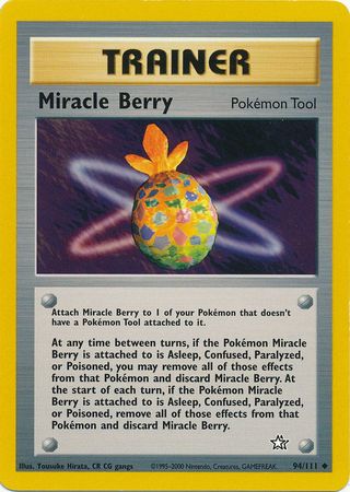 Miracle Berry (94/111) [Neo Genesis Unlimited] | Eastridge Sports Cards & Games