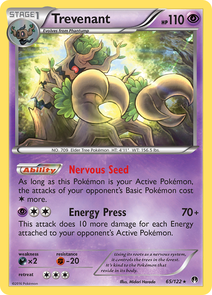 Trevenant (65/122) [XY: BREAKpoint] | Eastridge Sports Cards & Games