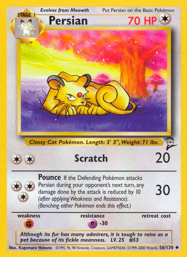 Persian (56/130) [Base Set 2] | Eastridge Sports Cards & Games