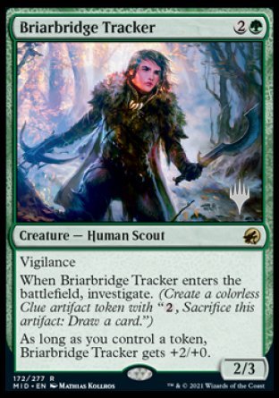 Briarbridge Tracker (Promo Pack) [Innistrad: Midnight Hunt Promos] | Eastridge Sports Cards & Games