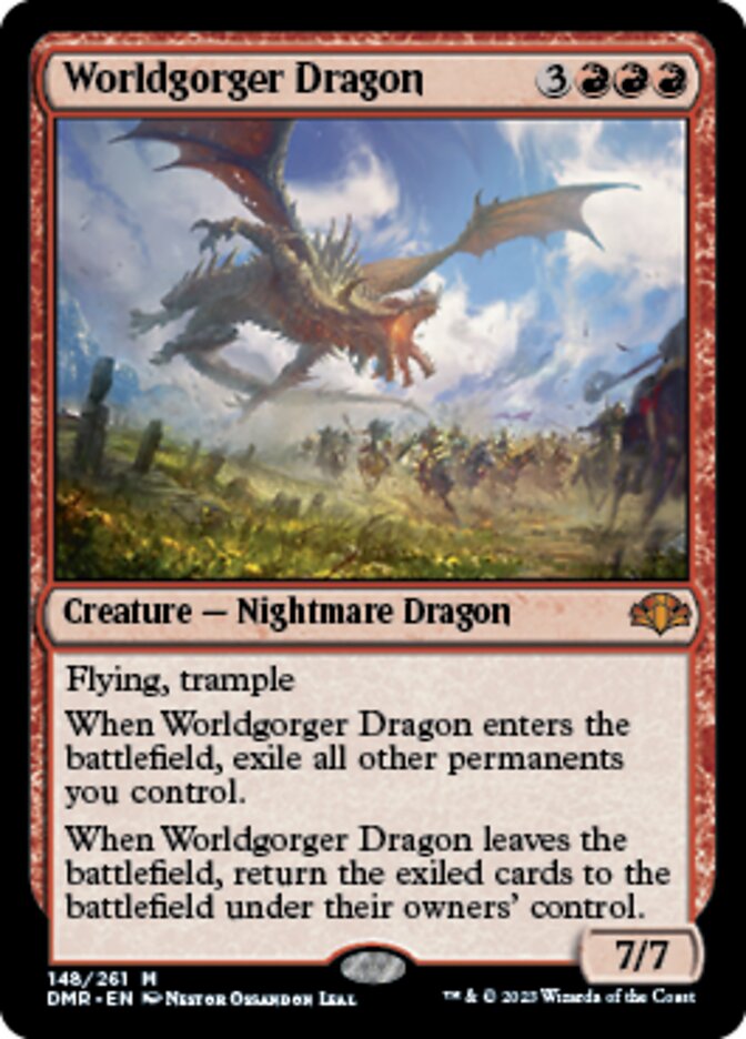 Worldgorger Dragon [Dominaria Remastered] | Eastridge Sports Cards & Games